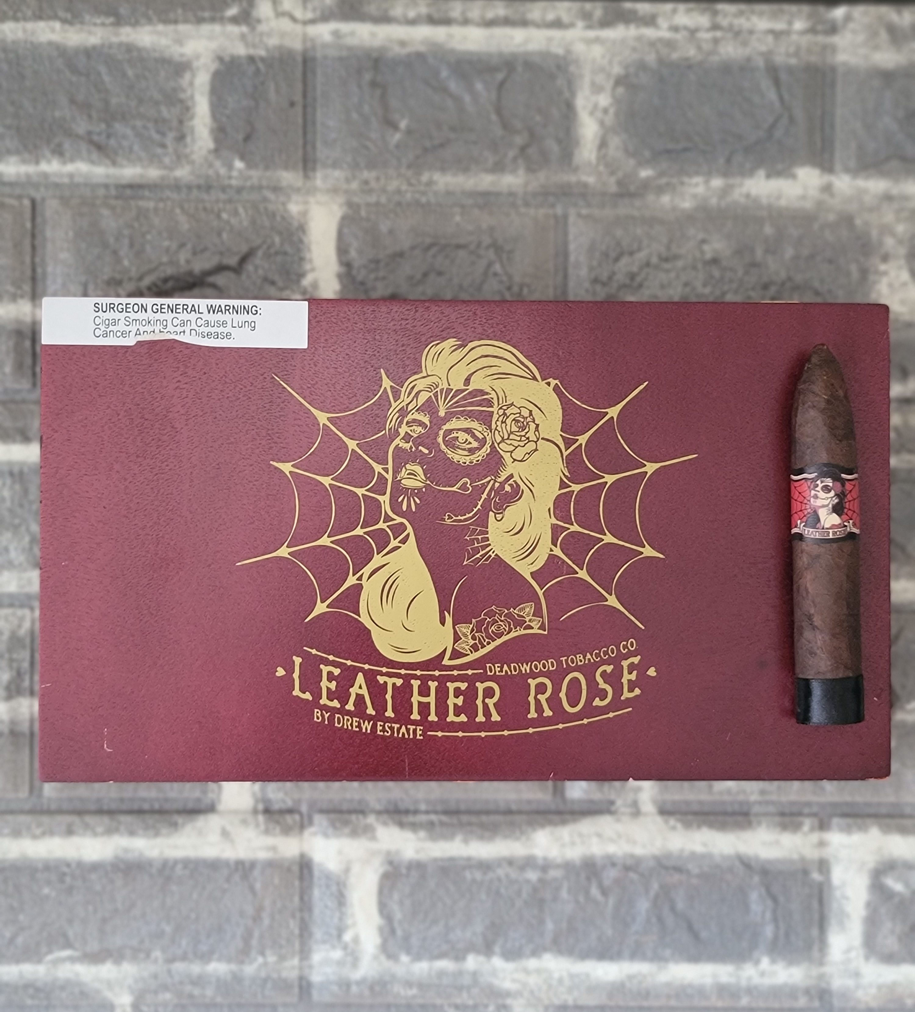 DEADWOOD LEATHER ROSE MADURO